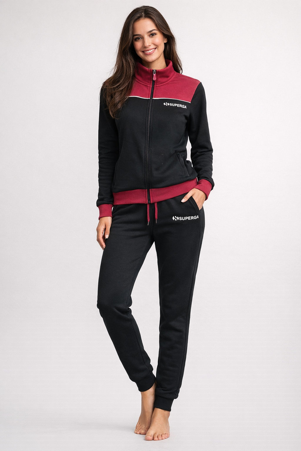 Tuta con zip Donna SWW25755 Superga