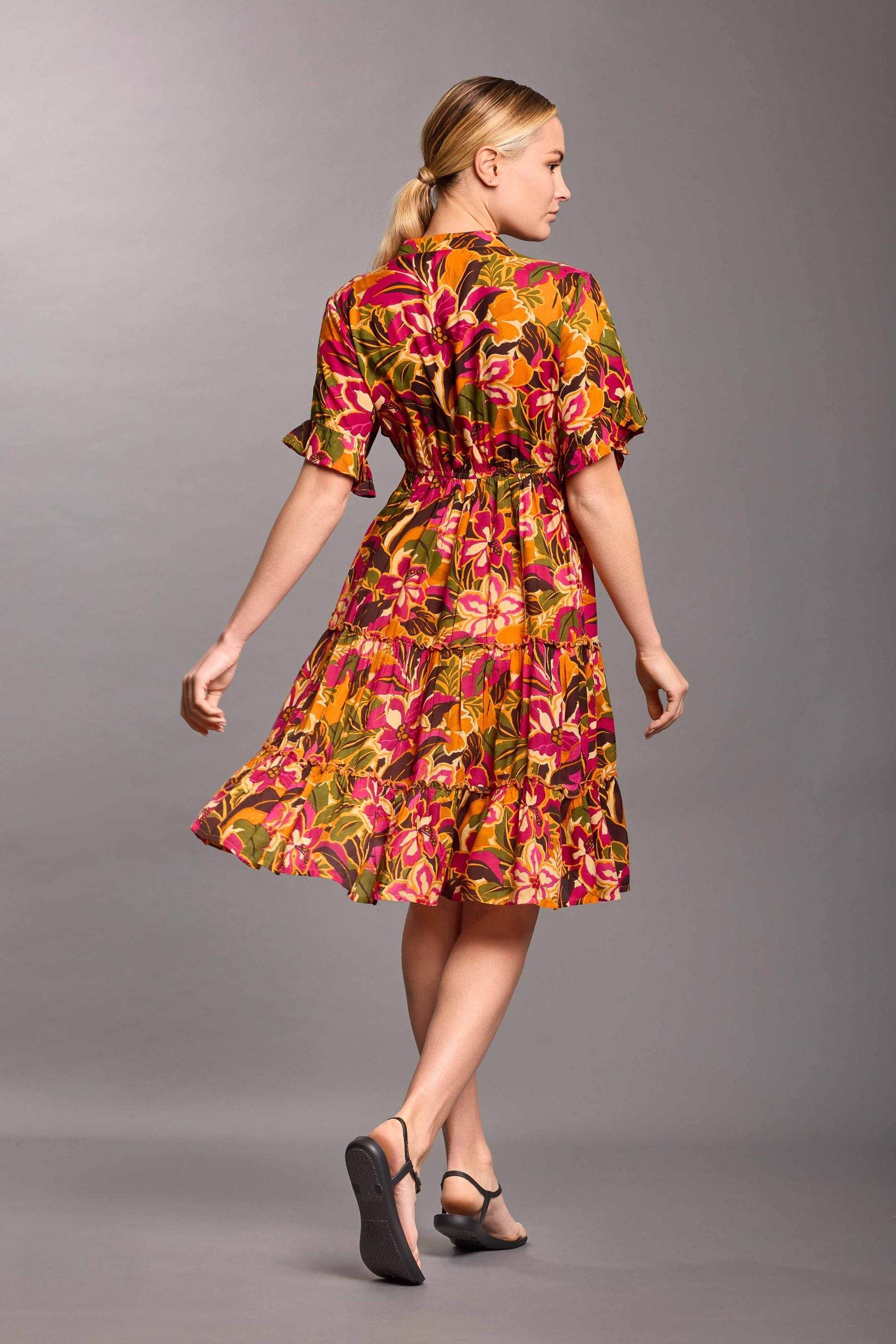 Abito Lungo Donna VI25-054 Vacanze Italiane - evabiancheria