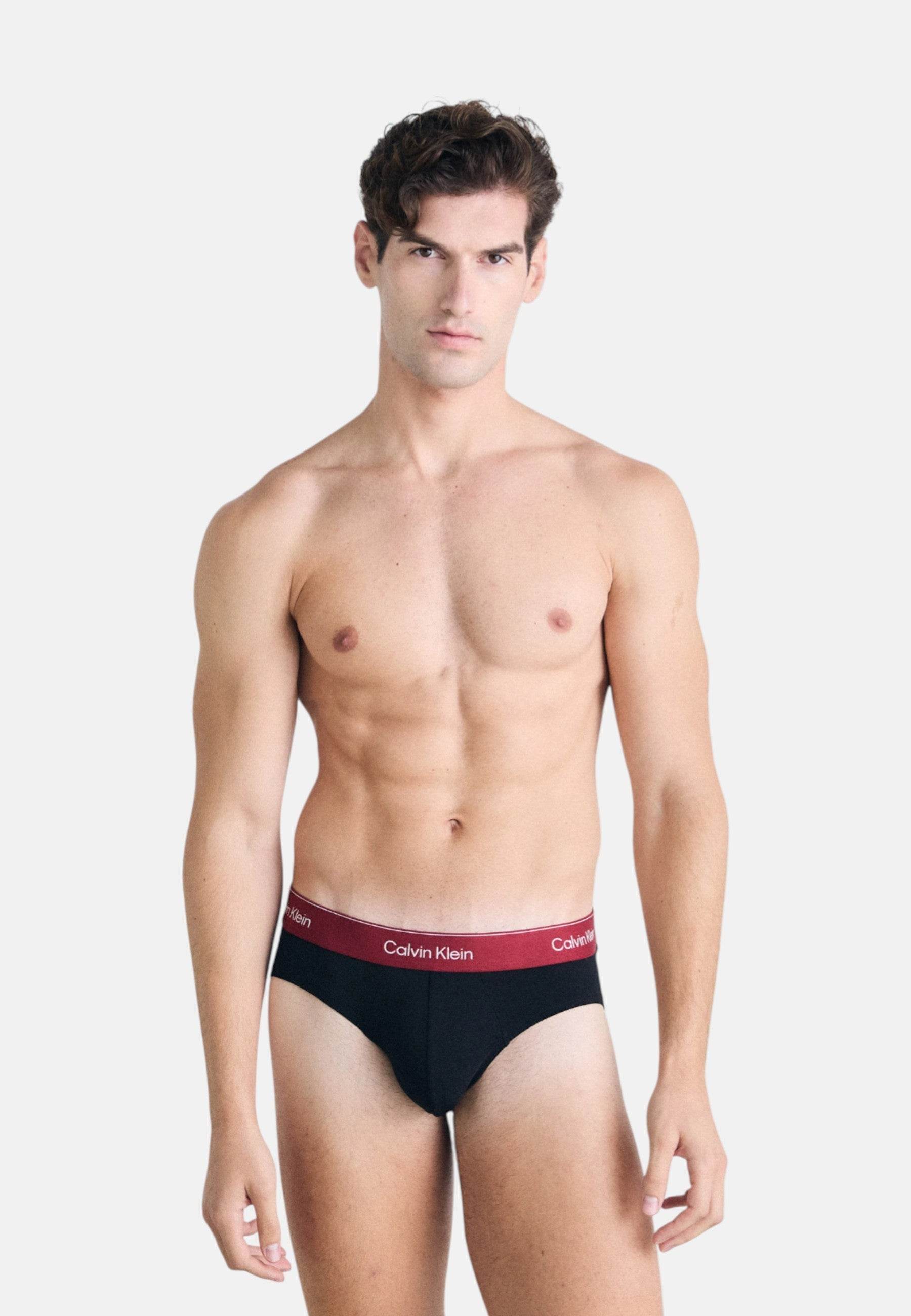Slip 3-pack Uomo NB4388 Calvin Klein - evabiancheria