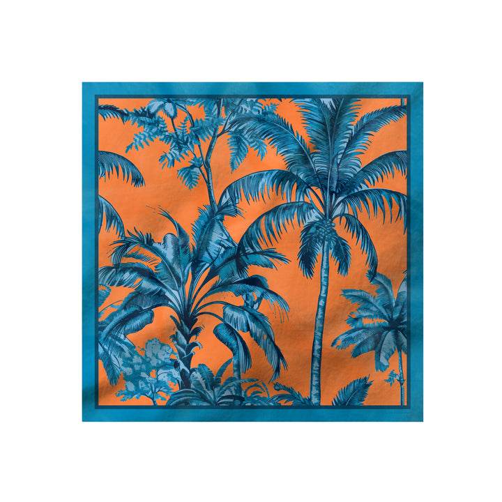pareo 130x130 Donna 6546 Palms Emanuela Biffoli - evabiancheria
