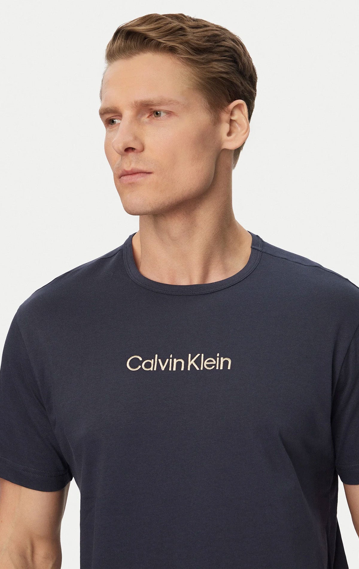 T-shirt Giro collo Uomo NM2748E Calvin Klein