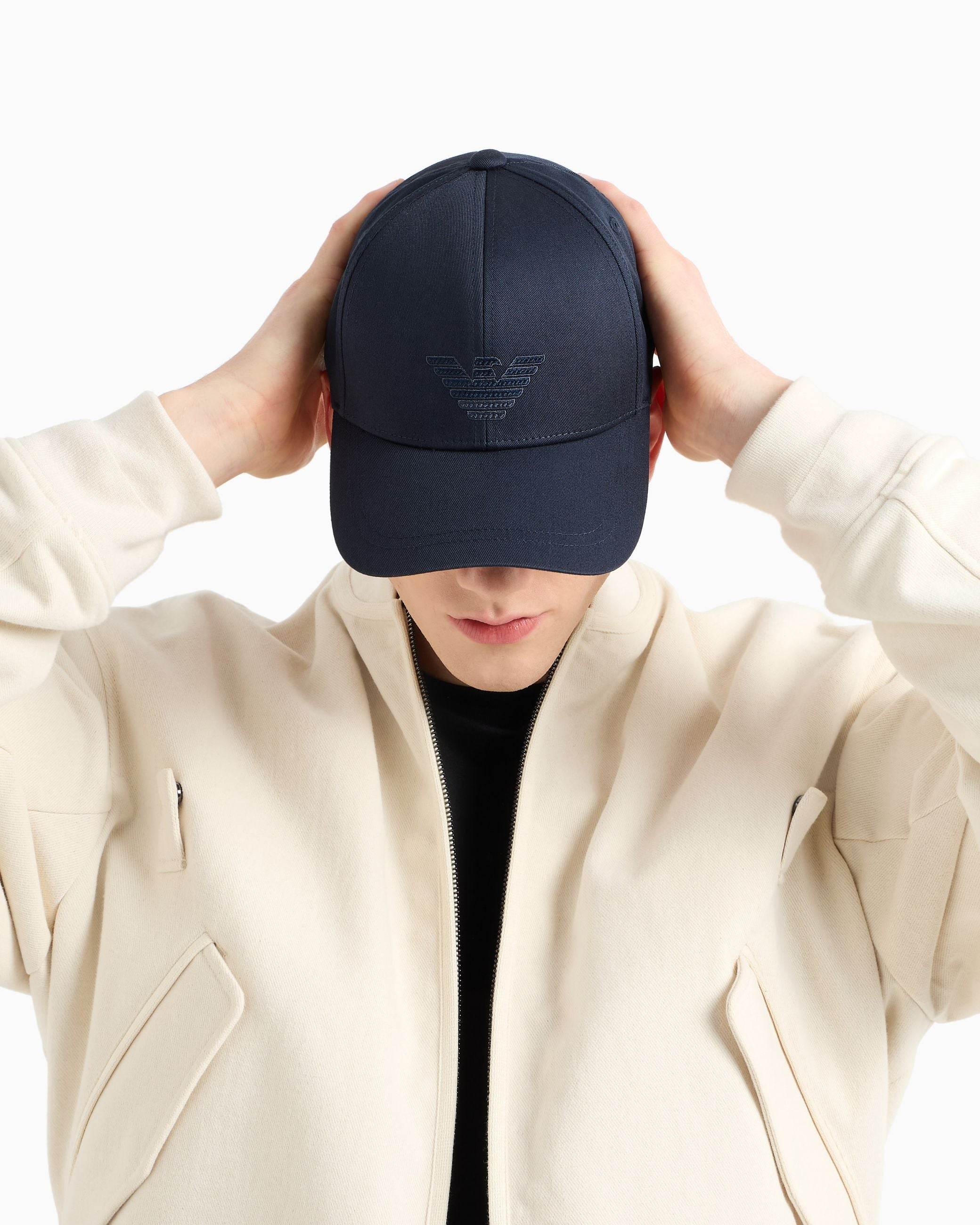 Cappello con visiera Uomo AF12610 EX000005 Emporio Armani - evabiancheria