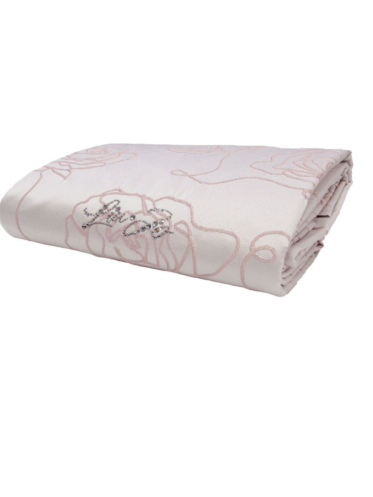 Copriletto jacquard Biancheria Rose LJ LL2988 Liu Jo Home