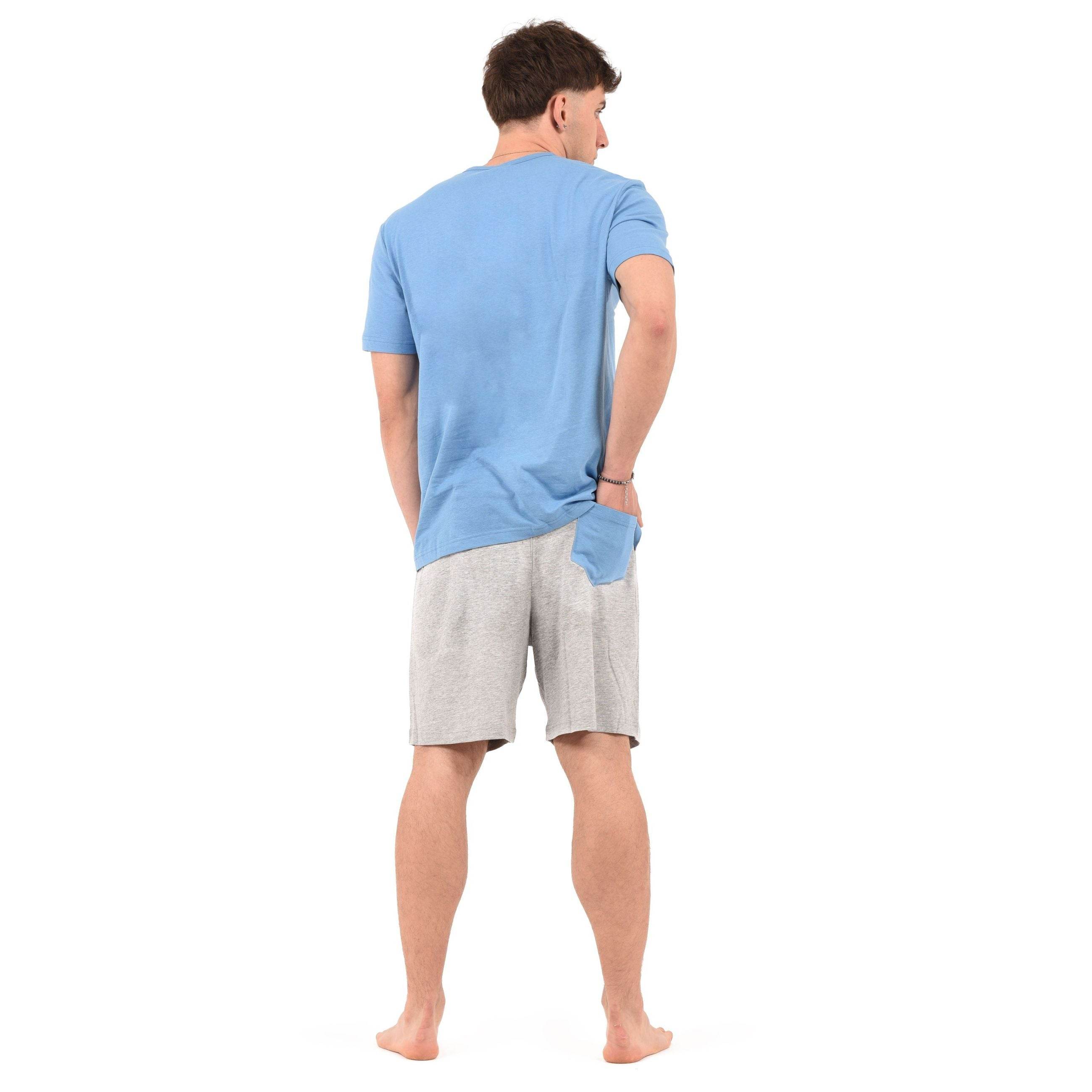 Pigiama corto Uomo L0D6L Pied Lovable - evabiancheria