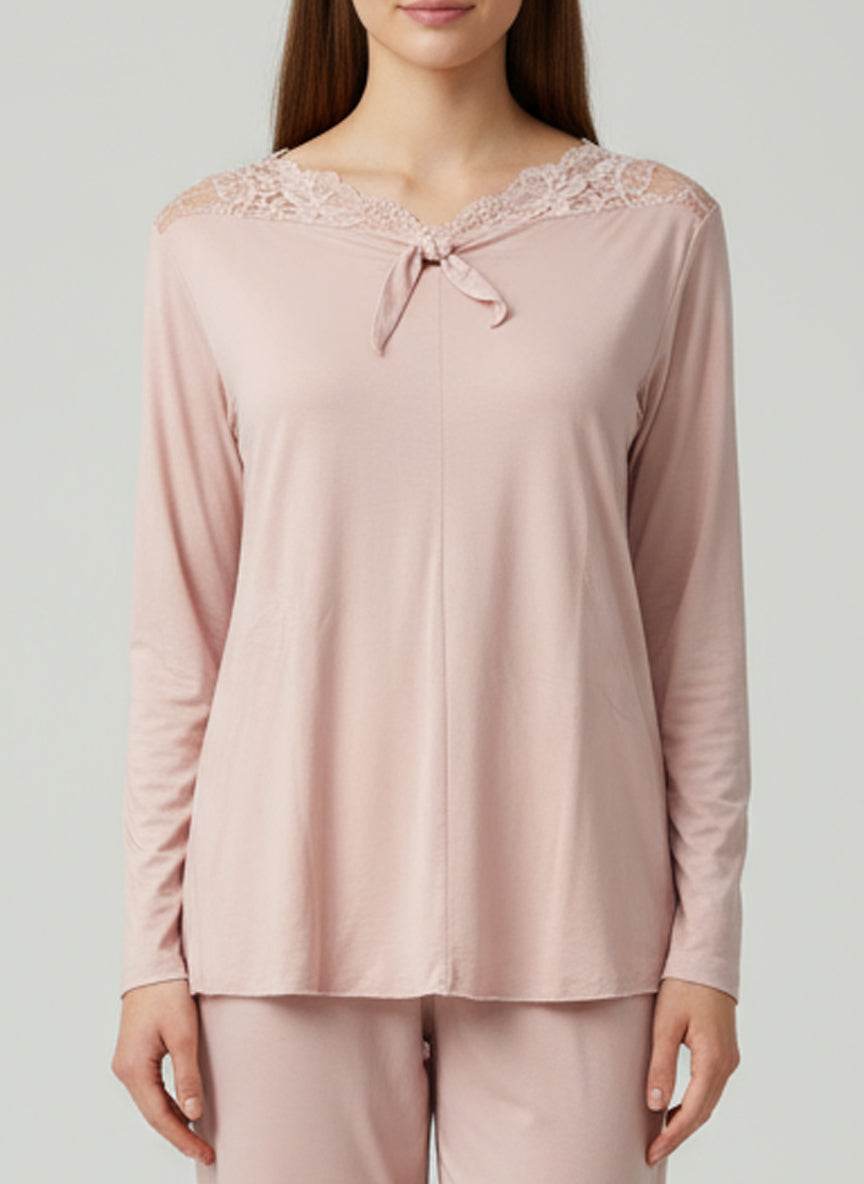 Pigiama scollo V Donna Raffaella Paladini - evabiancheria