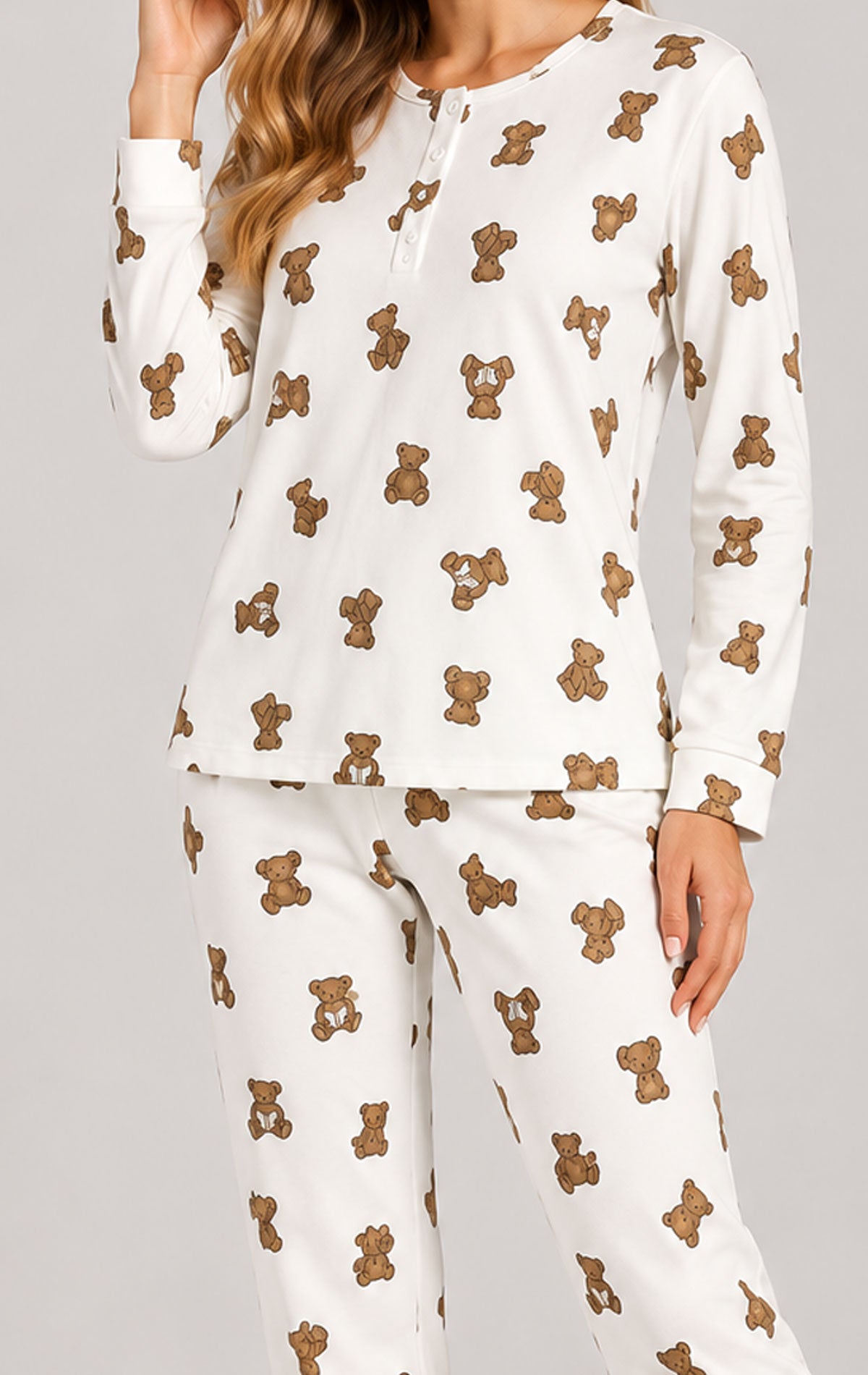Pigiama Serafino Donna 6P86029 MaryHome