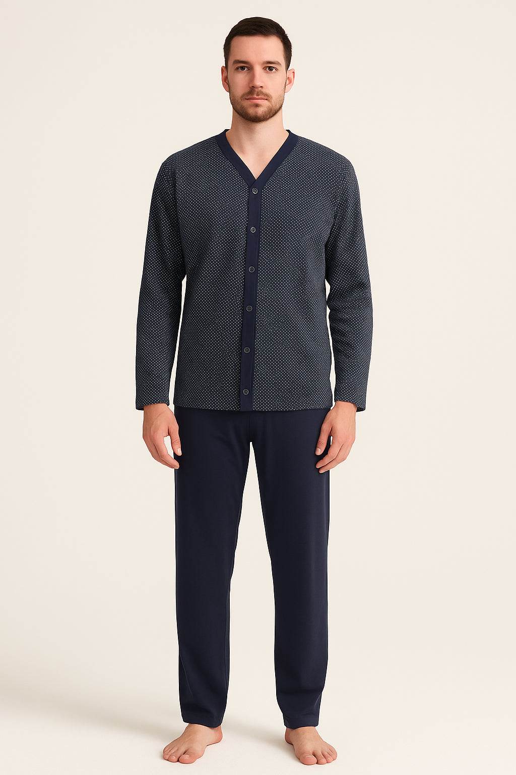 Pigiama Aperto Uomo Firenze 4903 Ferrucci - evabiancheria