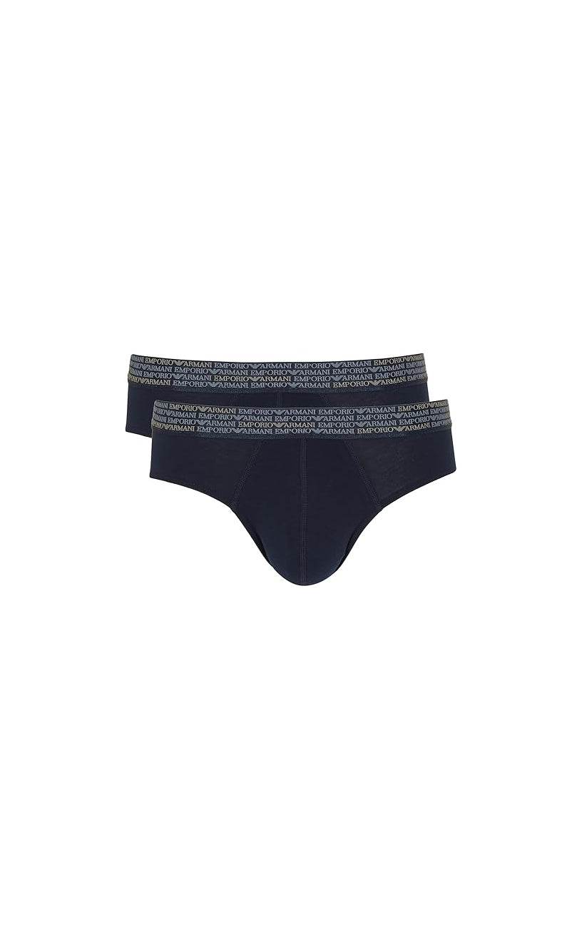 Slip Bi-pack Uomo AF18544 EM000251 Emporio Armani - evabiancheria
