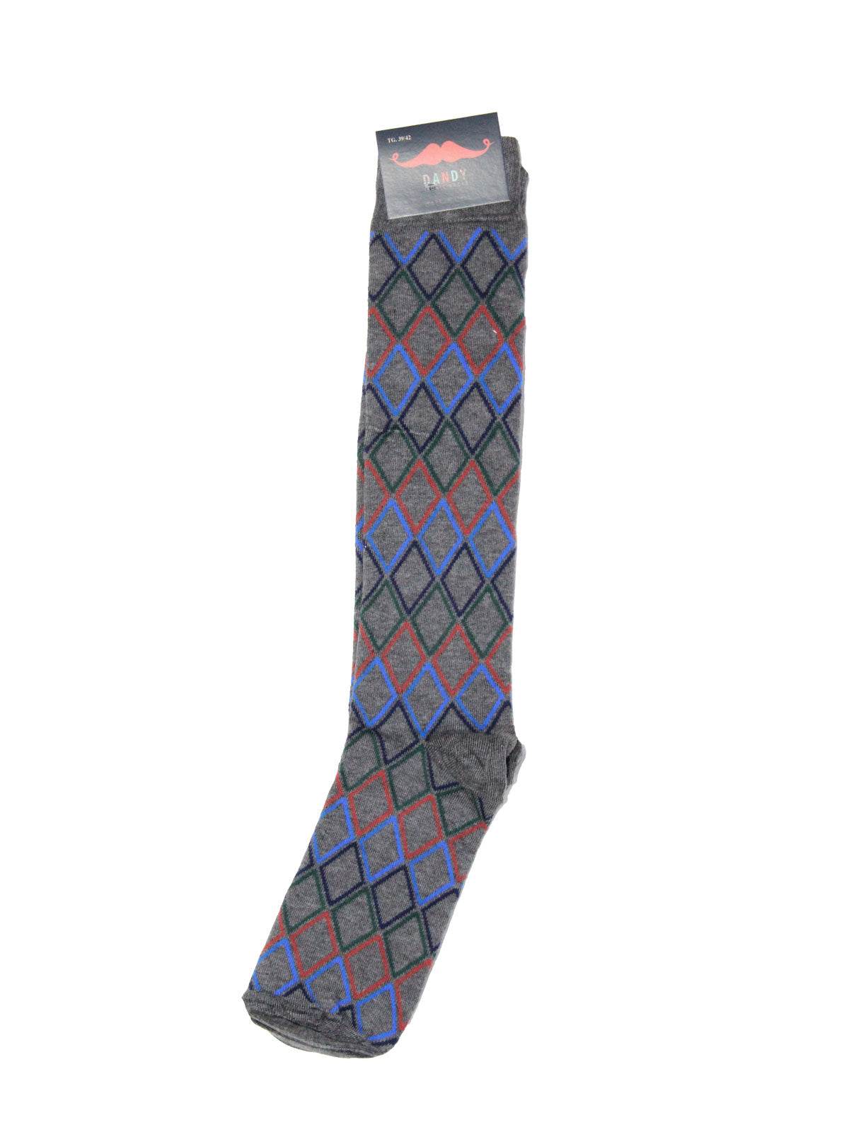 Calze lunghe Singolo Uomo 400 LF Dandy Ironic Socks - evabiancheria