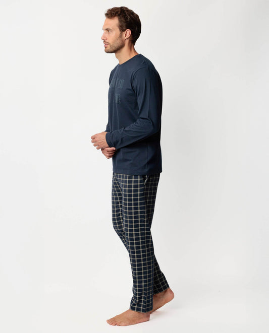 Pigiama Giro collo Uomo 62519 Admas - evabiancheria