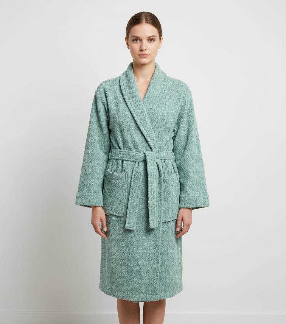 Accappatoio con cappuccio Biancheria Giulia Acc Rebecca Home - evabiancheria