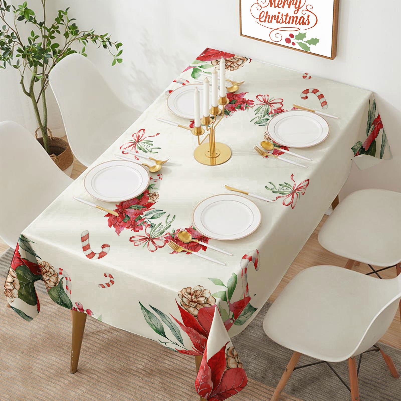 Tovaglia stampata natalizia Biancheria Christmas Dis 7 Tov Neith