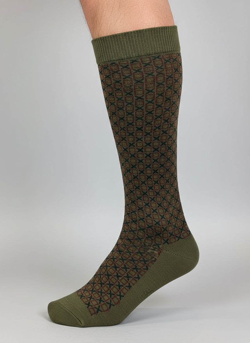 Calze lunghe Fantasia Uomo 512 LF Dandy Ironic Socks - evabiancheria