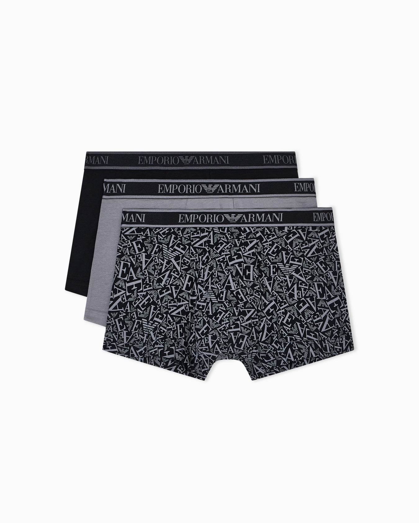 Boxer 3-pack Uomo AF10779 EM000370 Emporio Armani - evabiancheria