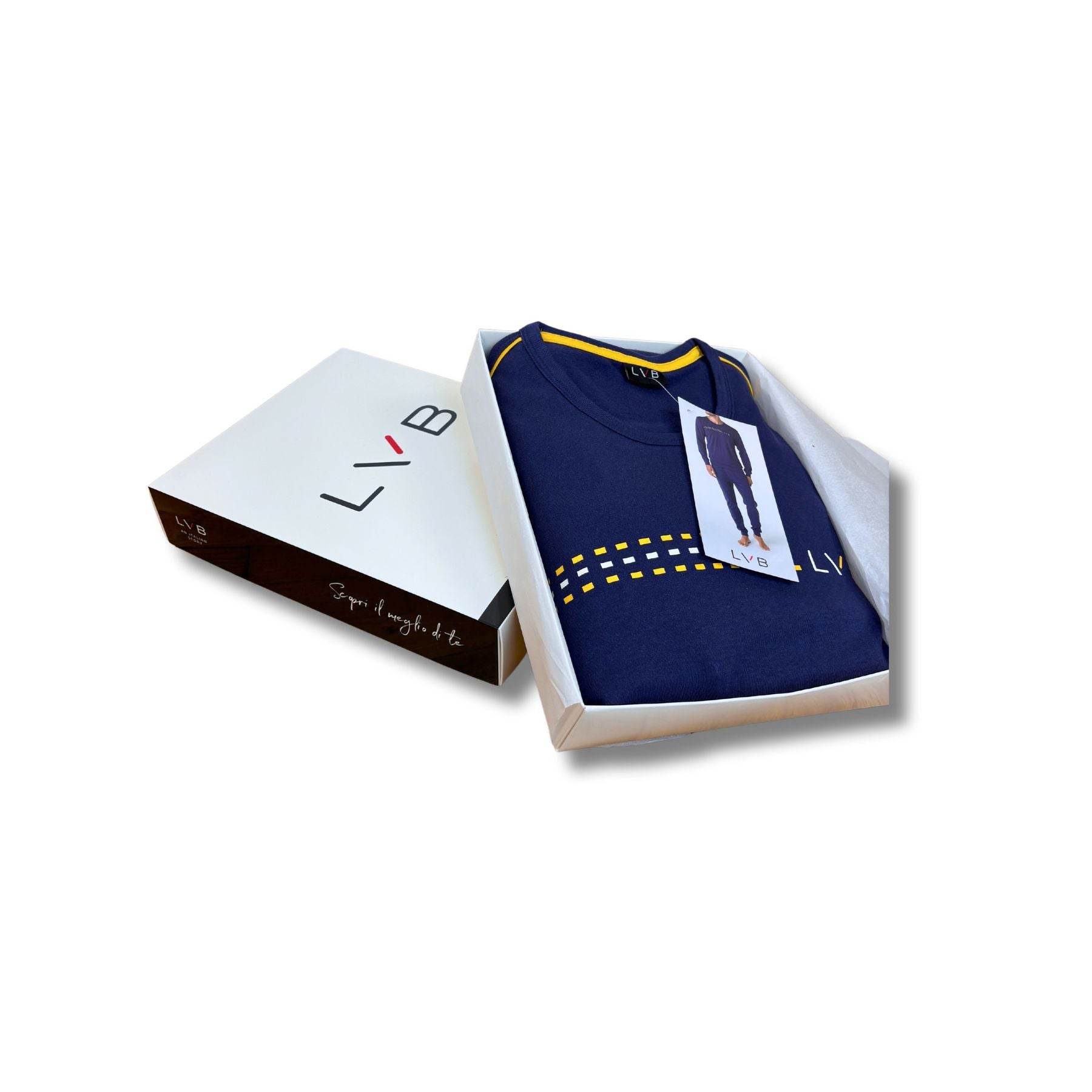 Pigiama Giro collo Uomo L0DOA Lovable - evabiancheria