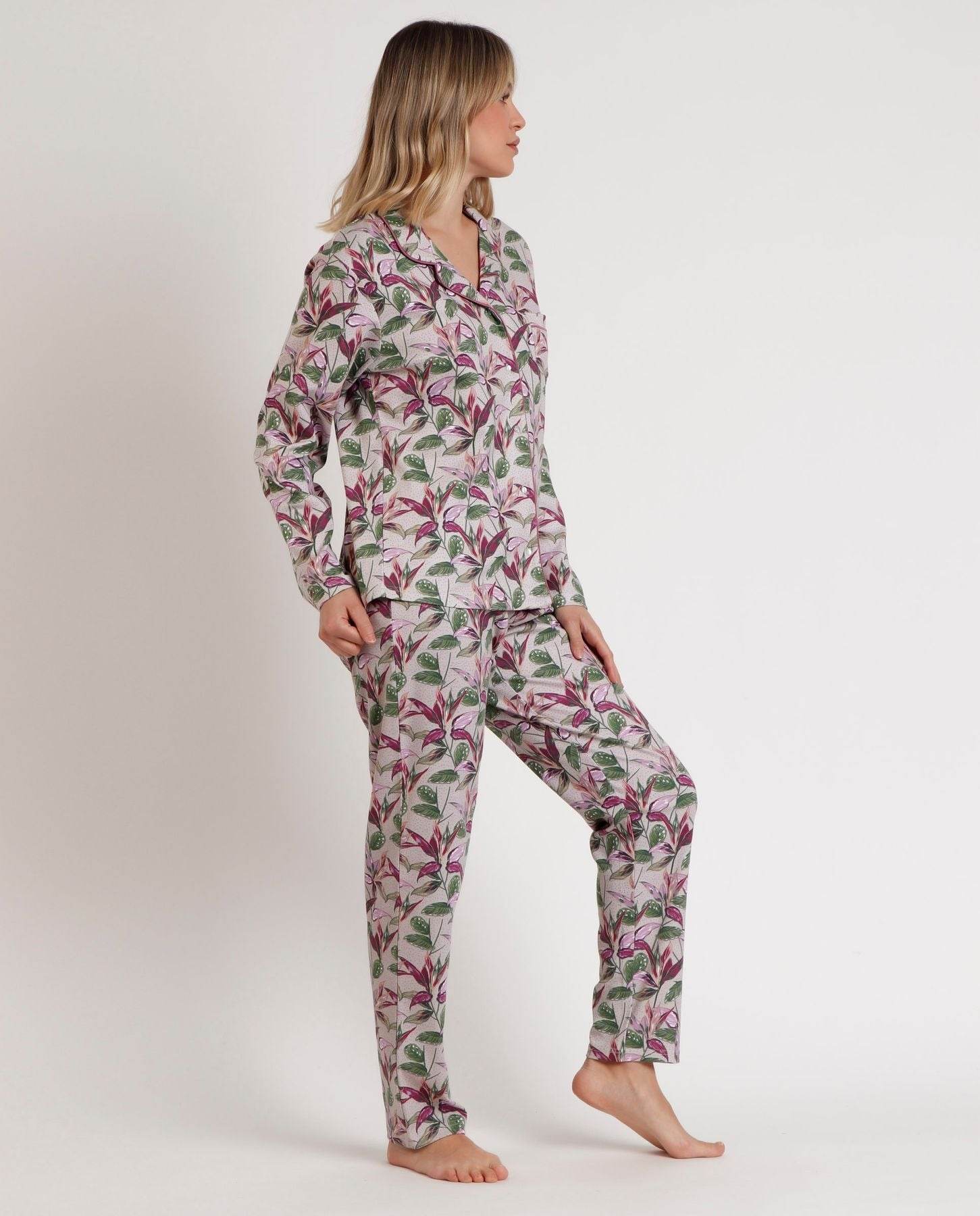 Pigiama Aperto Donna 62622 Admas - evabiancheria