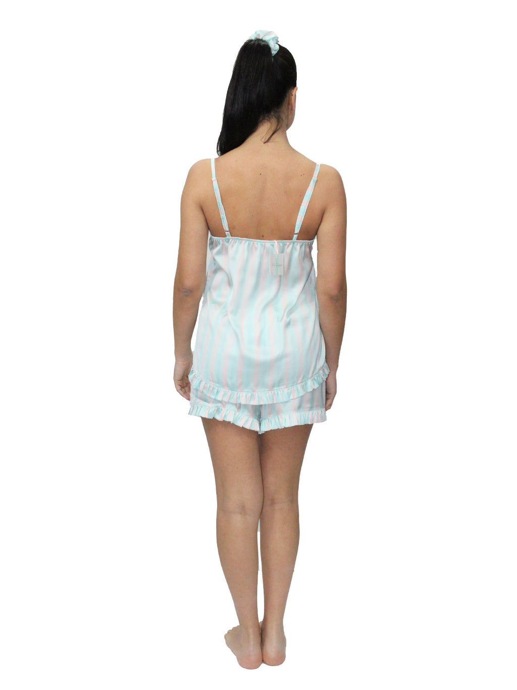 Baby Doll Top + Culotte Donna Peonia Tririga Filo D Angelo