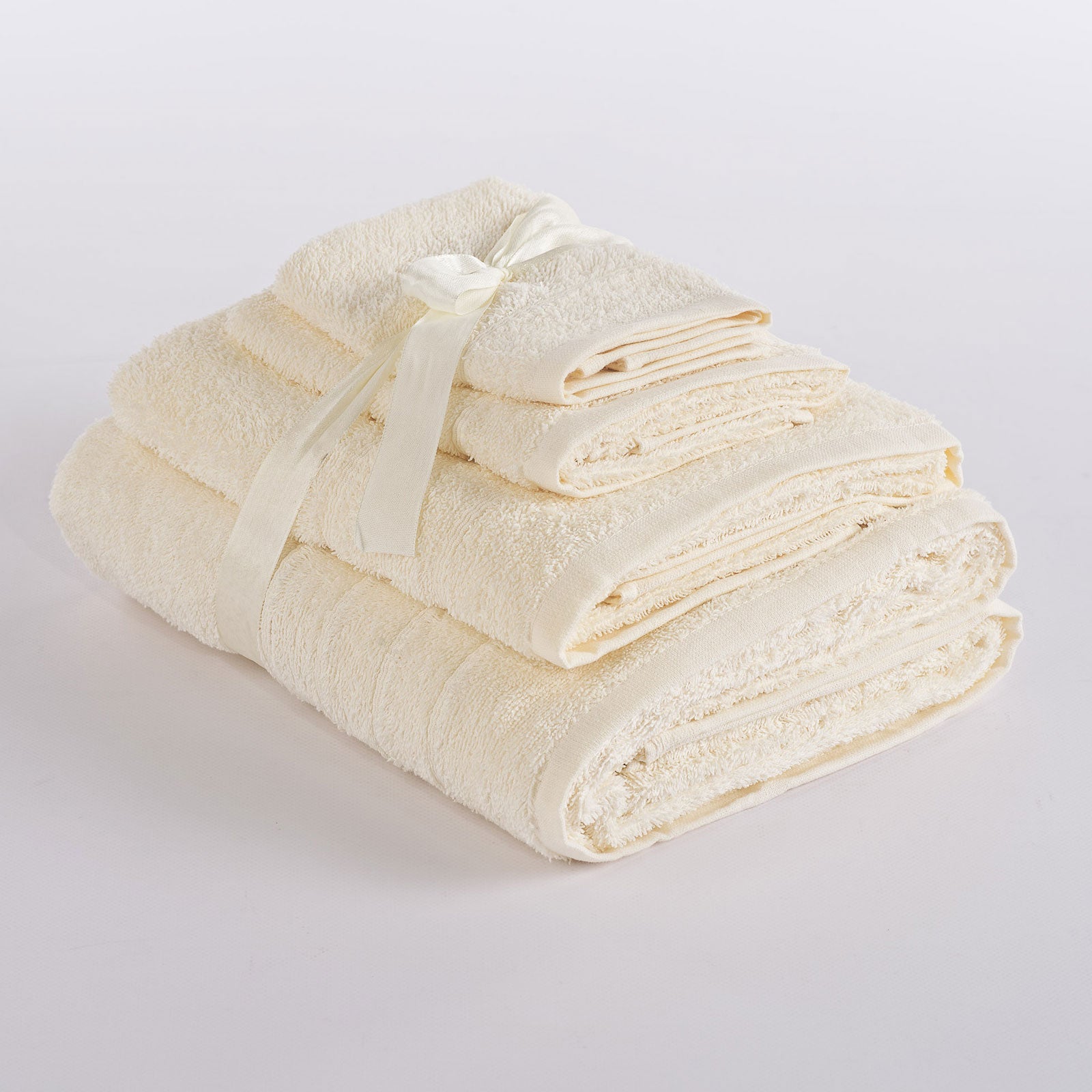 Completo bagno 4 pezzi Biancheria Welness Set 4pz Mae