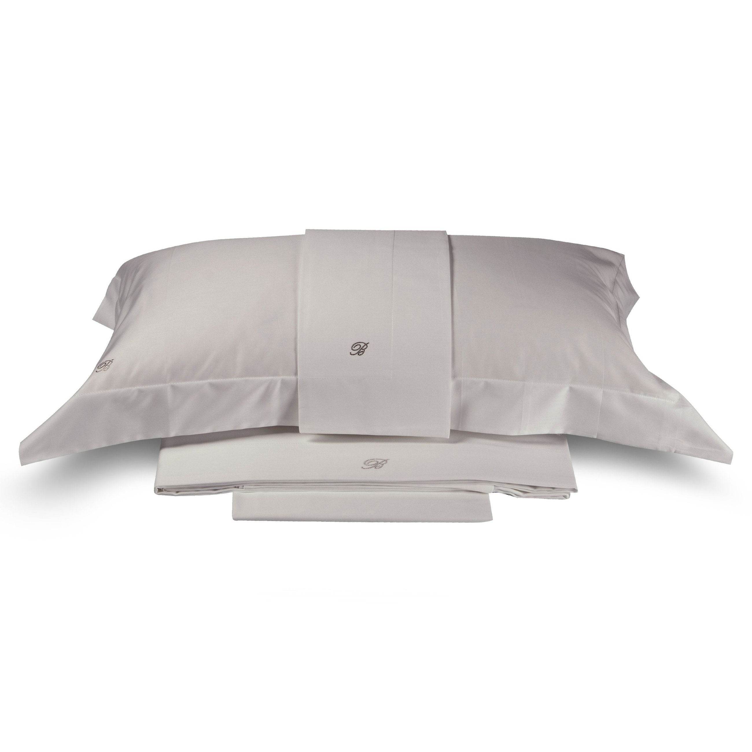 Lenzuola Tinta Unita Biancheria Lory Cpl Blumarine Home - evabiancheria