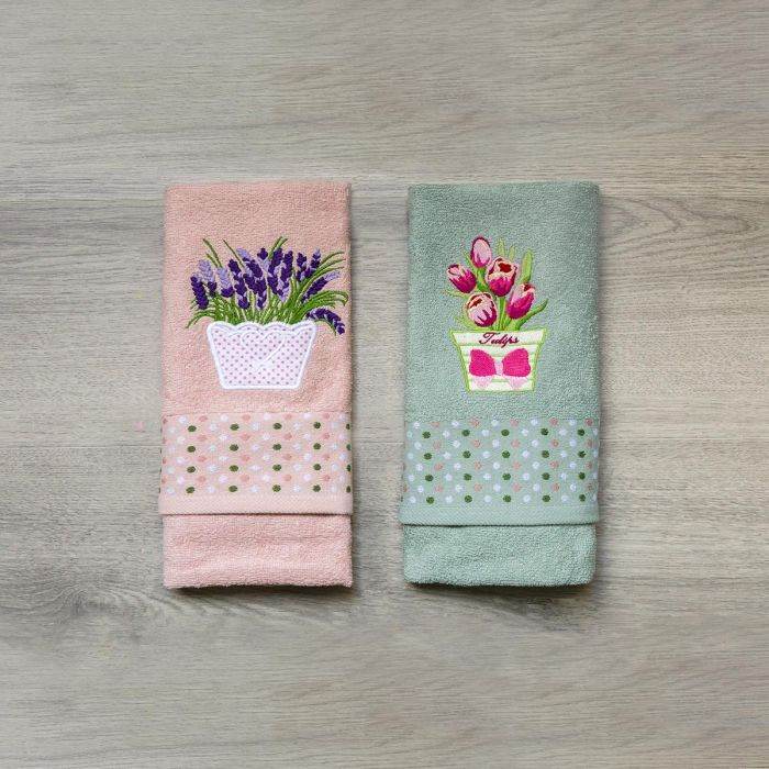 Strofinaccio 2pz Biancheria Primavera Strofinacci Maestri Cotonieri - evabiancheria
