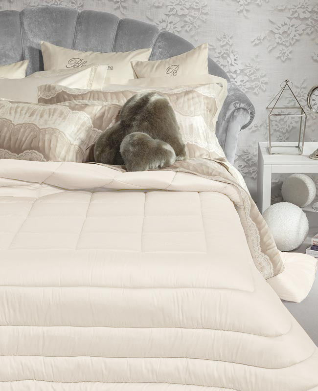Trapunta Tinta Unita Biancheria Lory Trap Blumarine Home