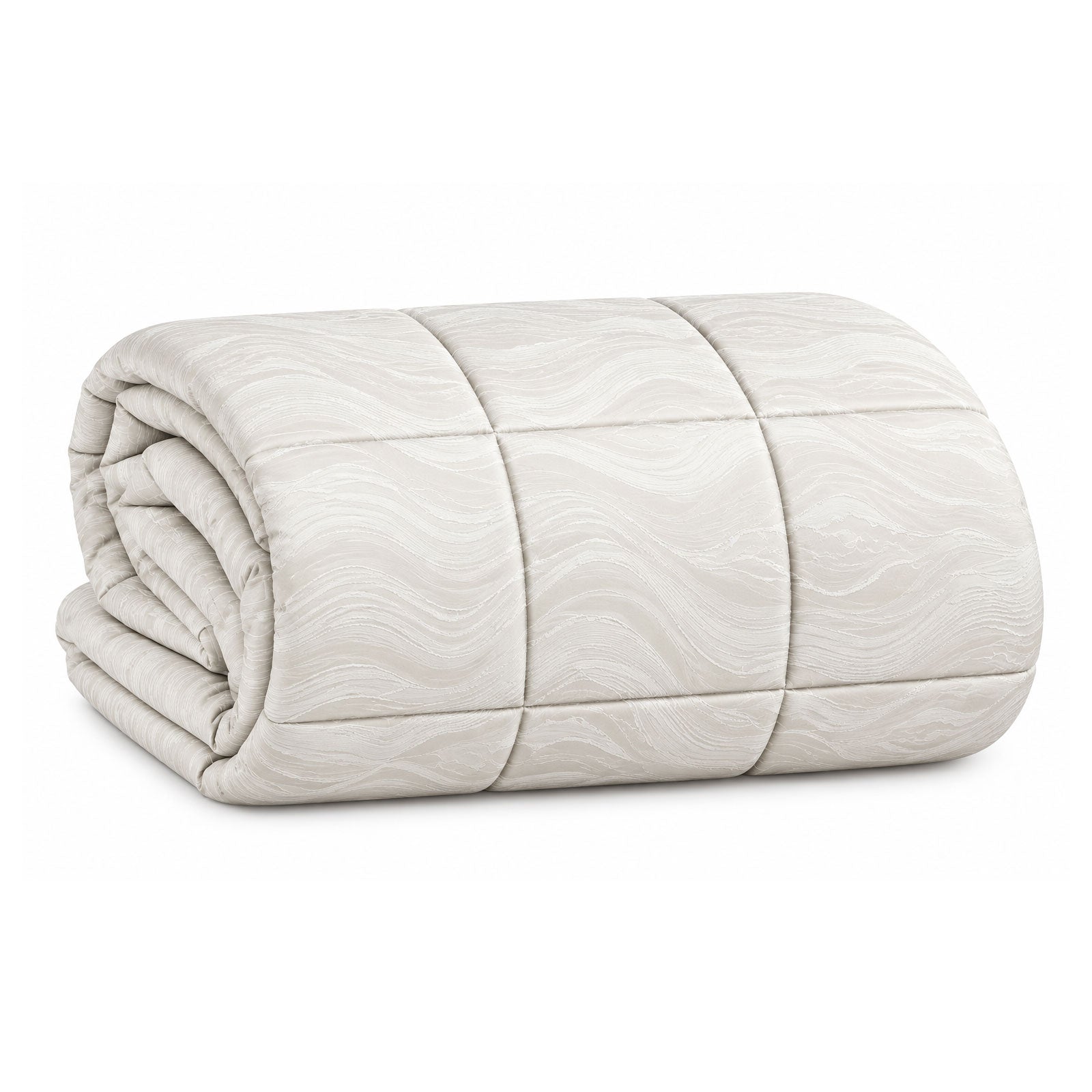 Trapunta jacquard Biancheria Grimilde Onde Trap Eva Home