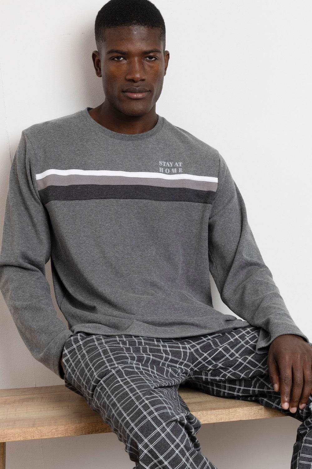 Pigiama Giro collo Uomo 63791 Admas - evabiancheria