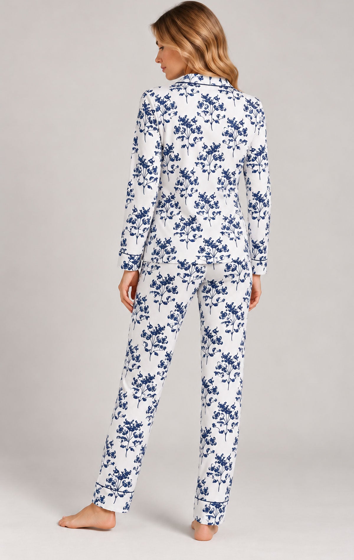 Pigiama Aperto Donna 6P86023 B MaryHome