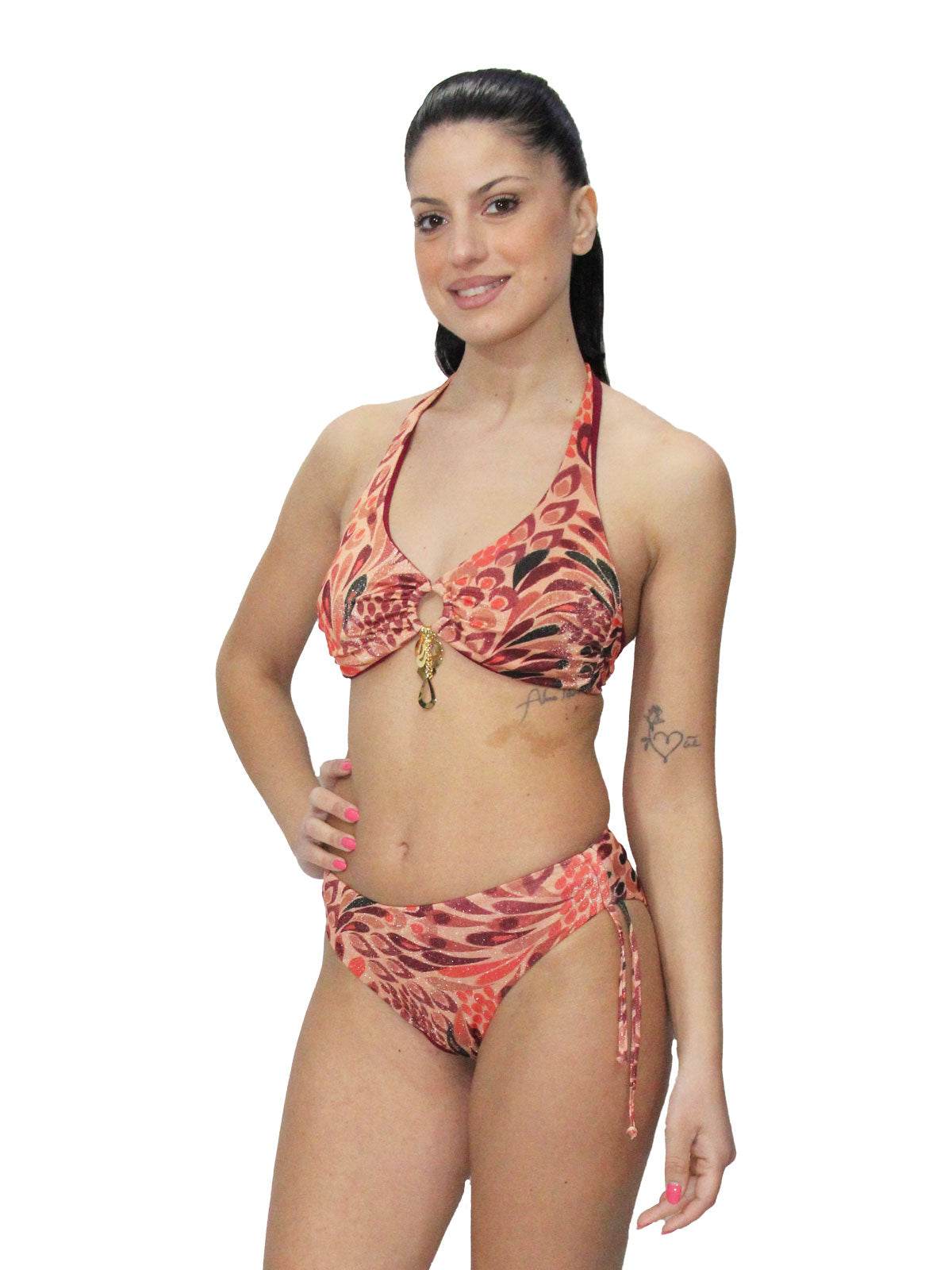 Bikini Sfoderato con ferretto Donna H133 Huitre - evabiancheria
