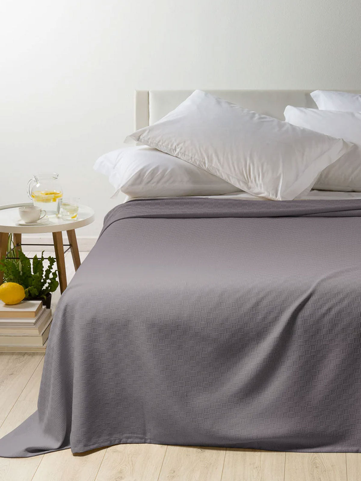 Copriletto Tinta Unita Biancheria Rodeo Cprt Caleffi