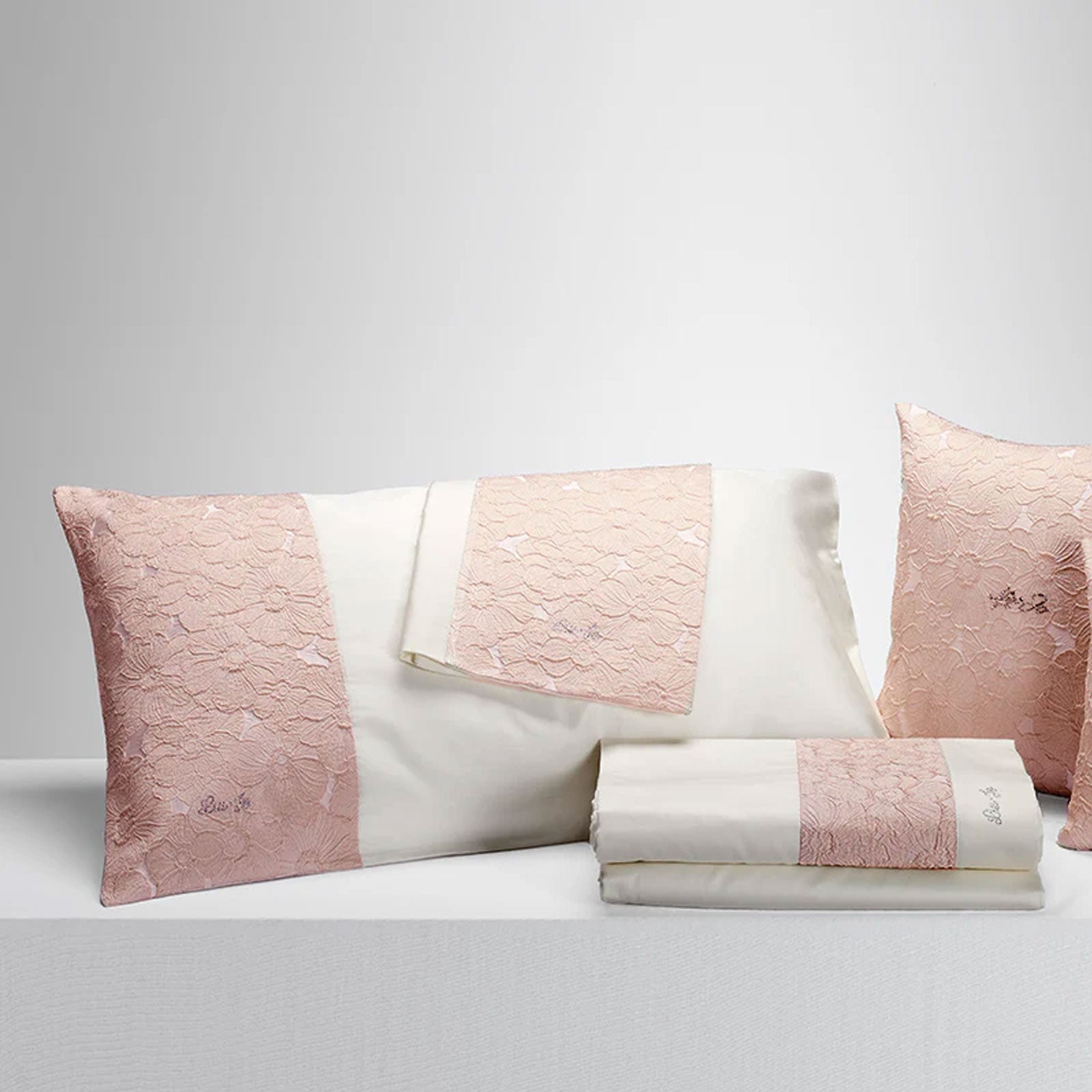 Lenzuola con pizzo Biancheria Cassiopea LL2411 Liu Jo Home