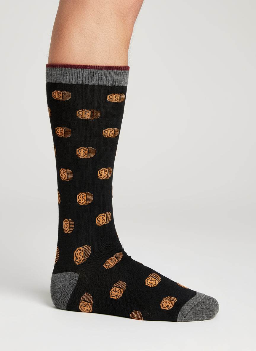 Calze lunghe Fantasia Uomo 602 LF Dandy Ironic Socks - evabiancheria