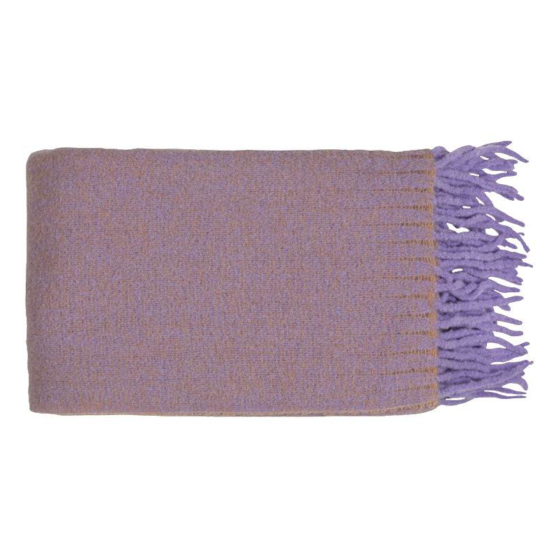 Plaid 130x170 Biancheria Cromatismi Plaid Fazzini - evabiancheria