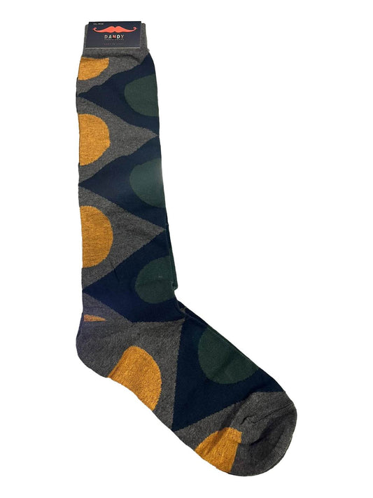 Calze lunghe Fantasia Uomo 514 LF Dandy Ironic Socks - evabiancheria