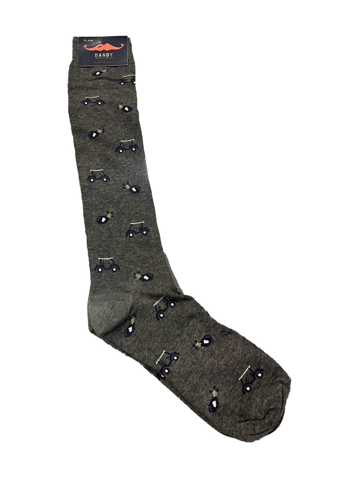 Calze lunghe Fantasia Uomo 526 LF Dandy Ironic Socks - evabiancheria