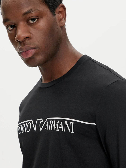 Pigiama Giro collo Uomo 4F516 112033 Emporio Armani - evabiancheria