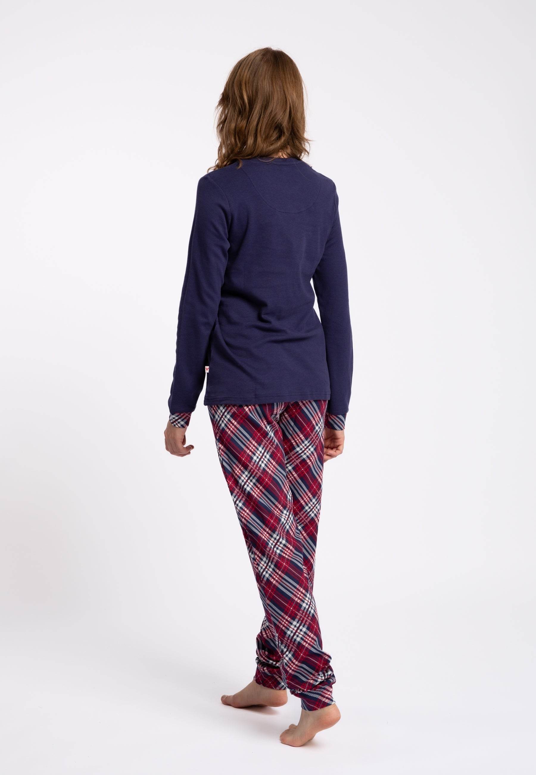 Pigiama Giro collo Donna L0DO2 B Lovable - evabiancheria