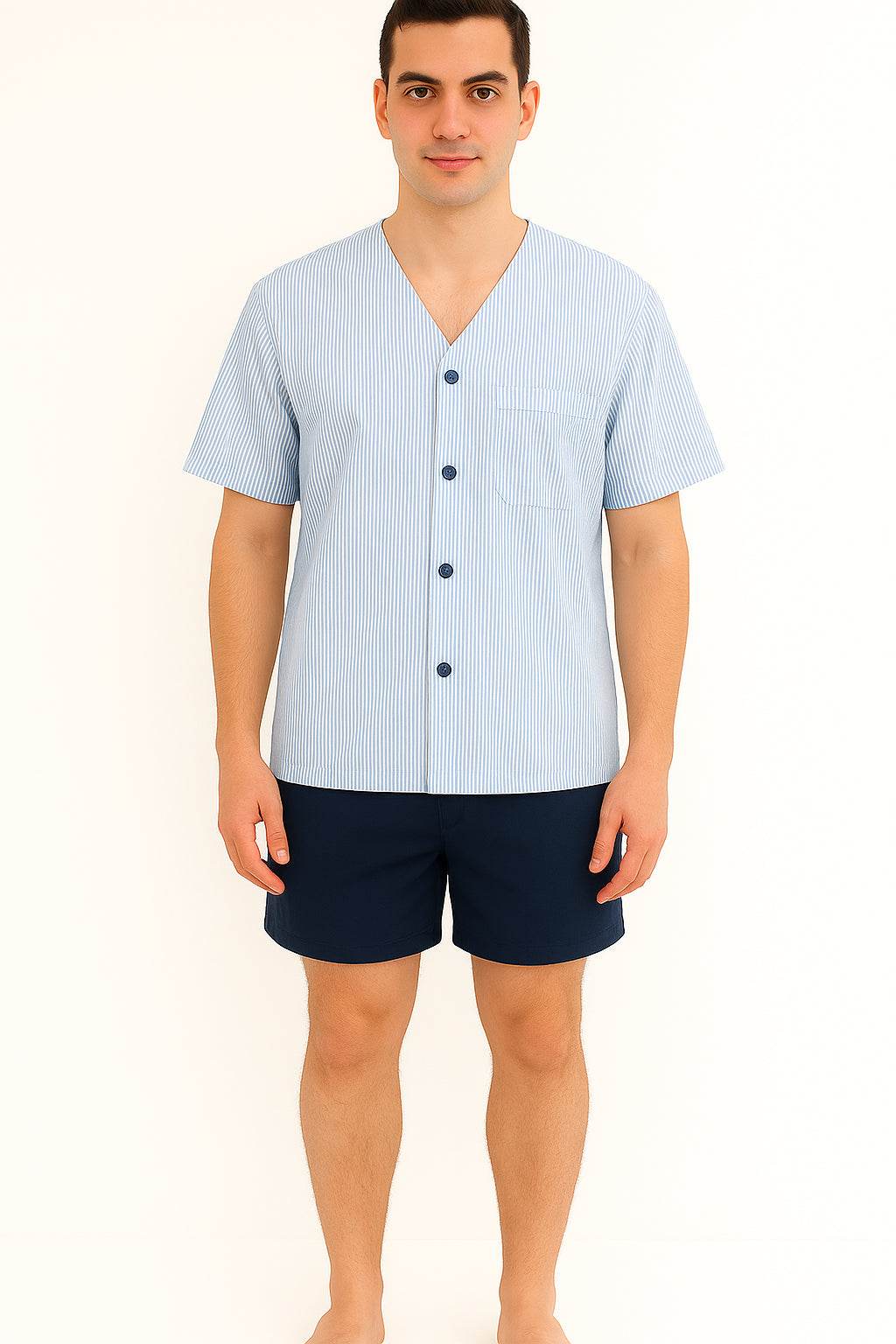 Pigiama 3 pezzi Uomo Narciso 3pz Crispo - evabiancheria