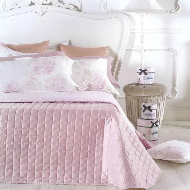 Quilt Tinta Unita Biancheria Lory Quilt Blumarine Home - evabiancheria