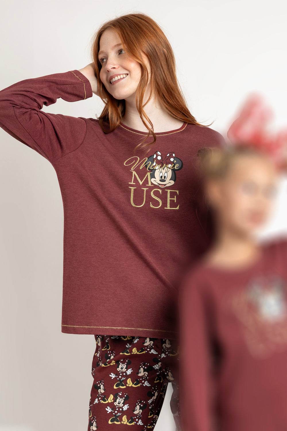 Pigiama Giro collo Donna 63308 Disney - evabiancheria