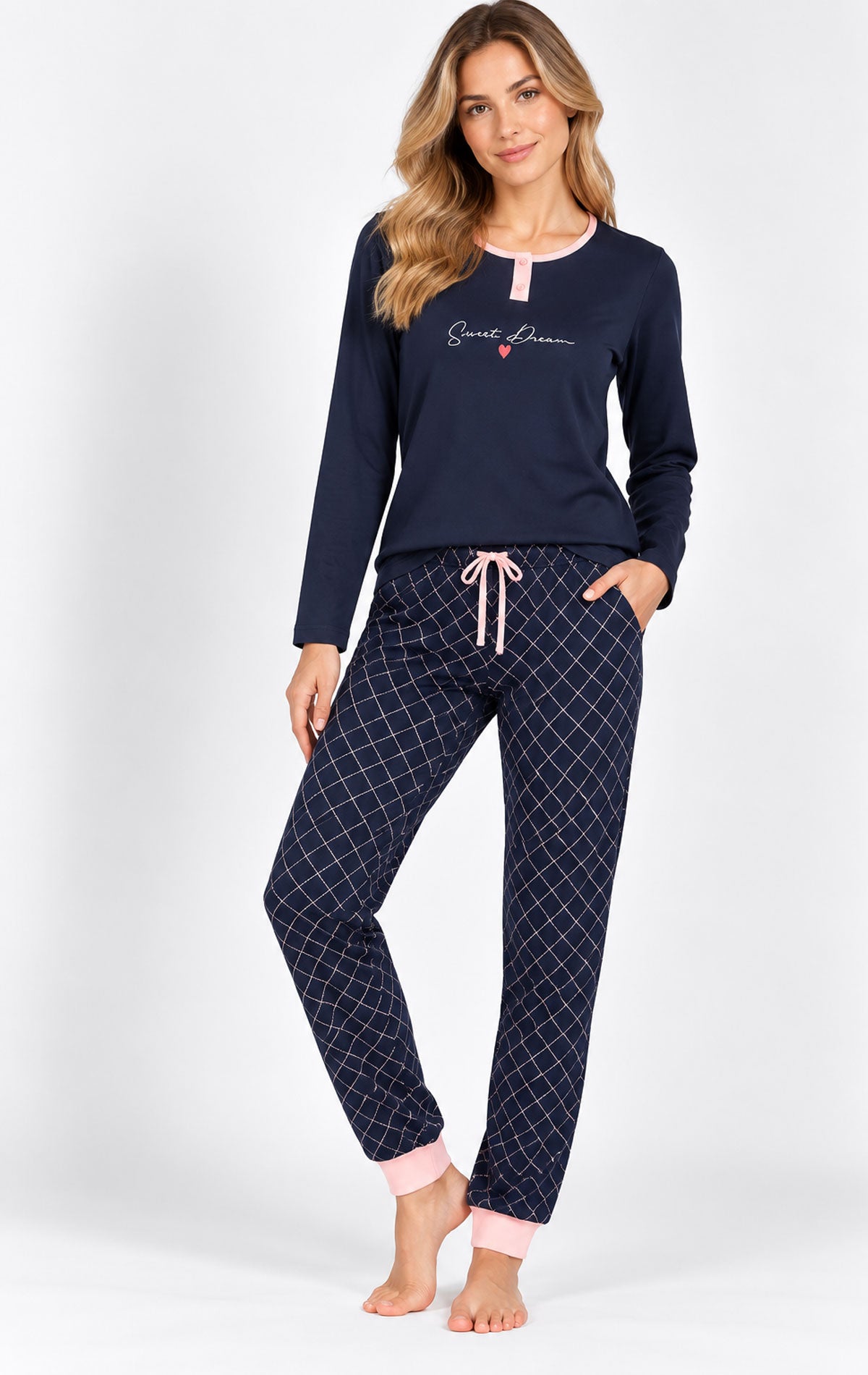 Pigiama Serafino Donna L0F5S B Lovable