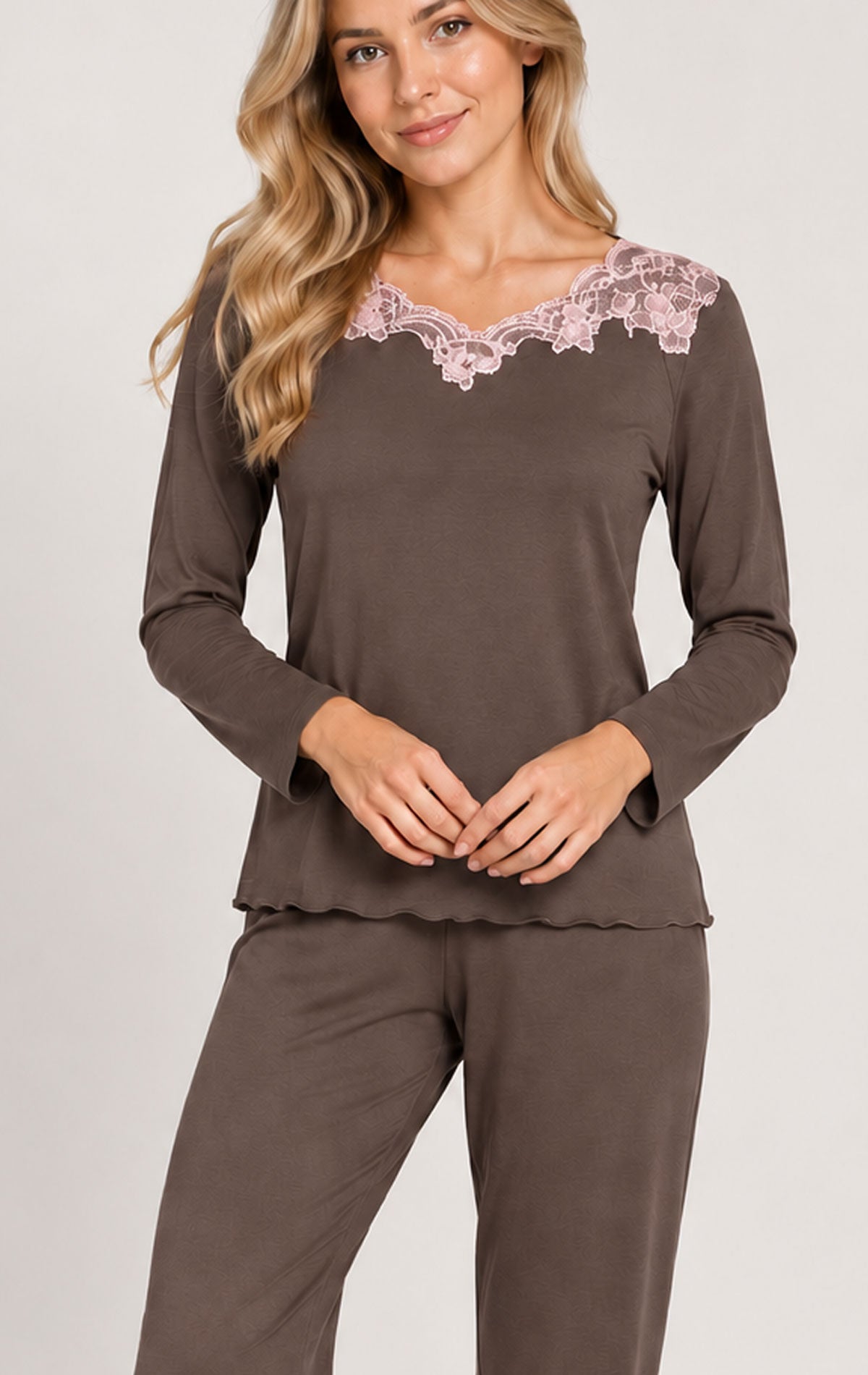 Pigiama Giro collo Donna 5244 Annette