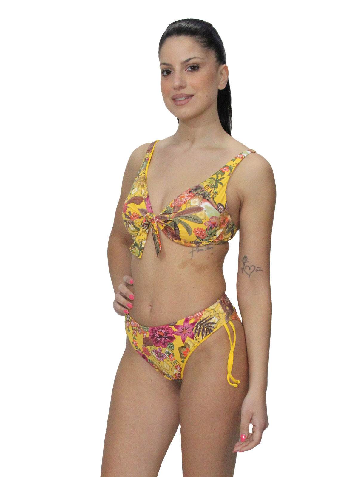 Bikini Sfoderato con ferretto Donna H401 Huitre - evabiancheria
