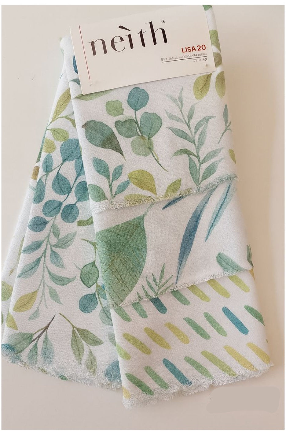 Strofinaccio Stampato Biancheria Lisa Strof set 3 Neith