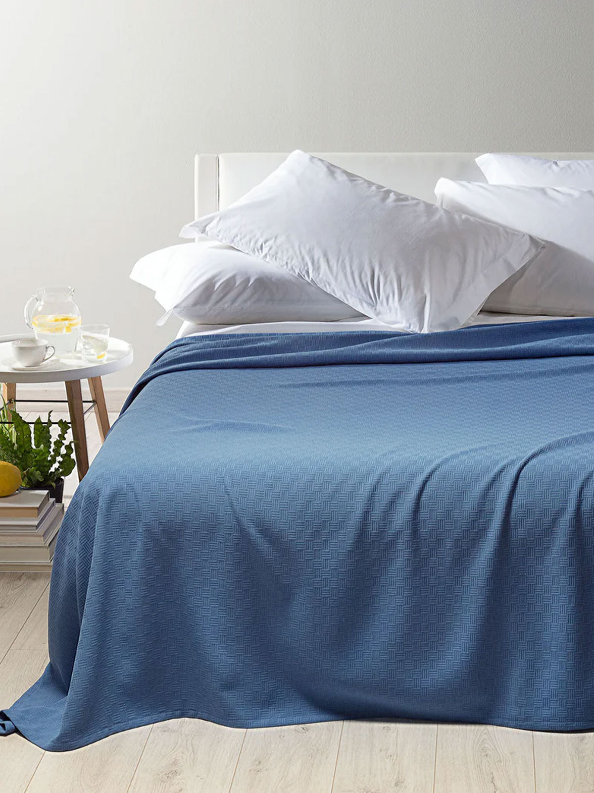 Copriletto Tinta Unita Biancheria Rodeo Cprt Caleffi