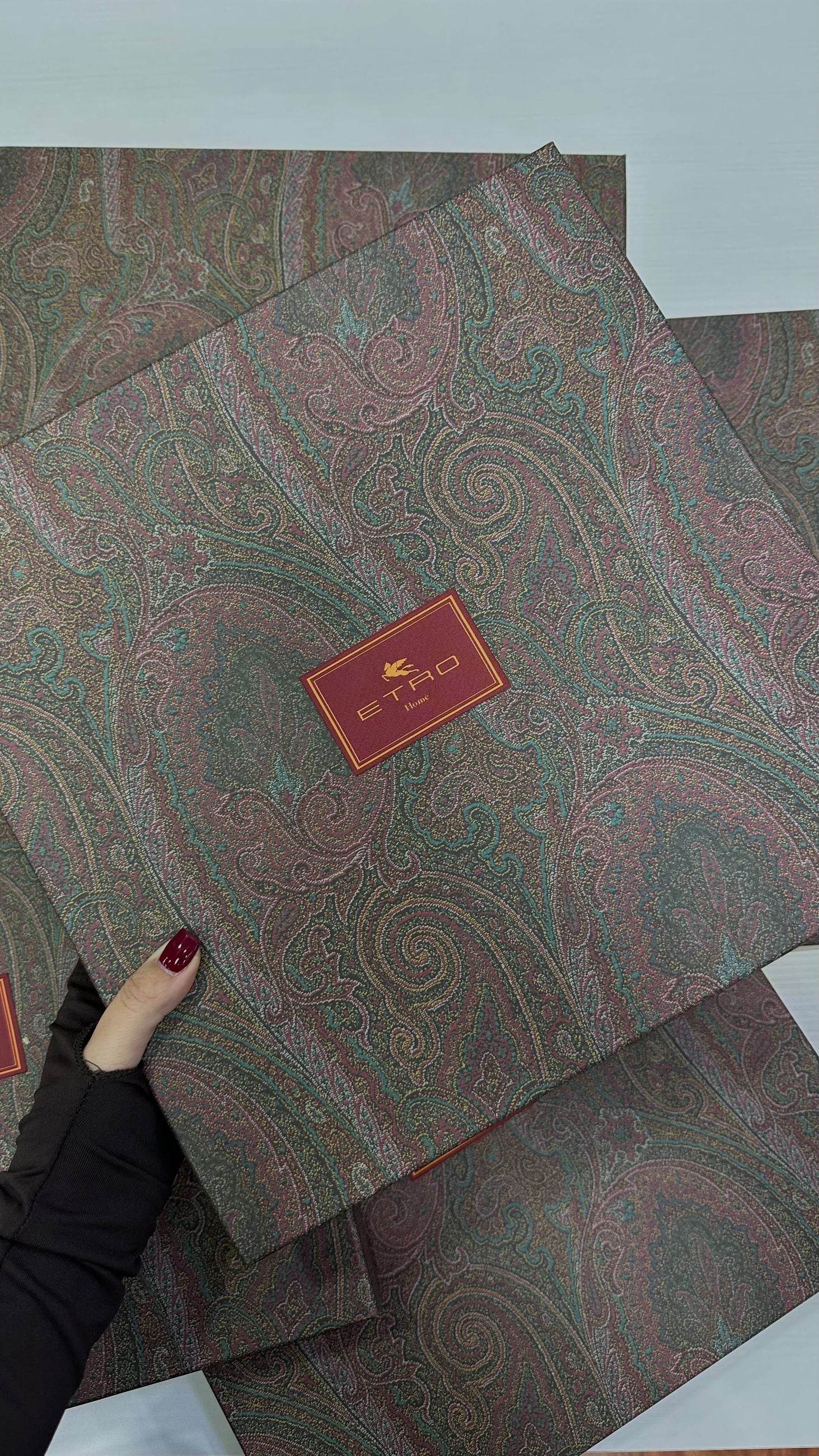 lavette 6pz Biancheria DAFNE FACE TOWELS Etro Home - evabiancheria