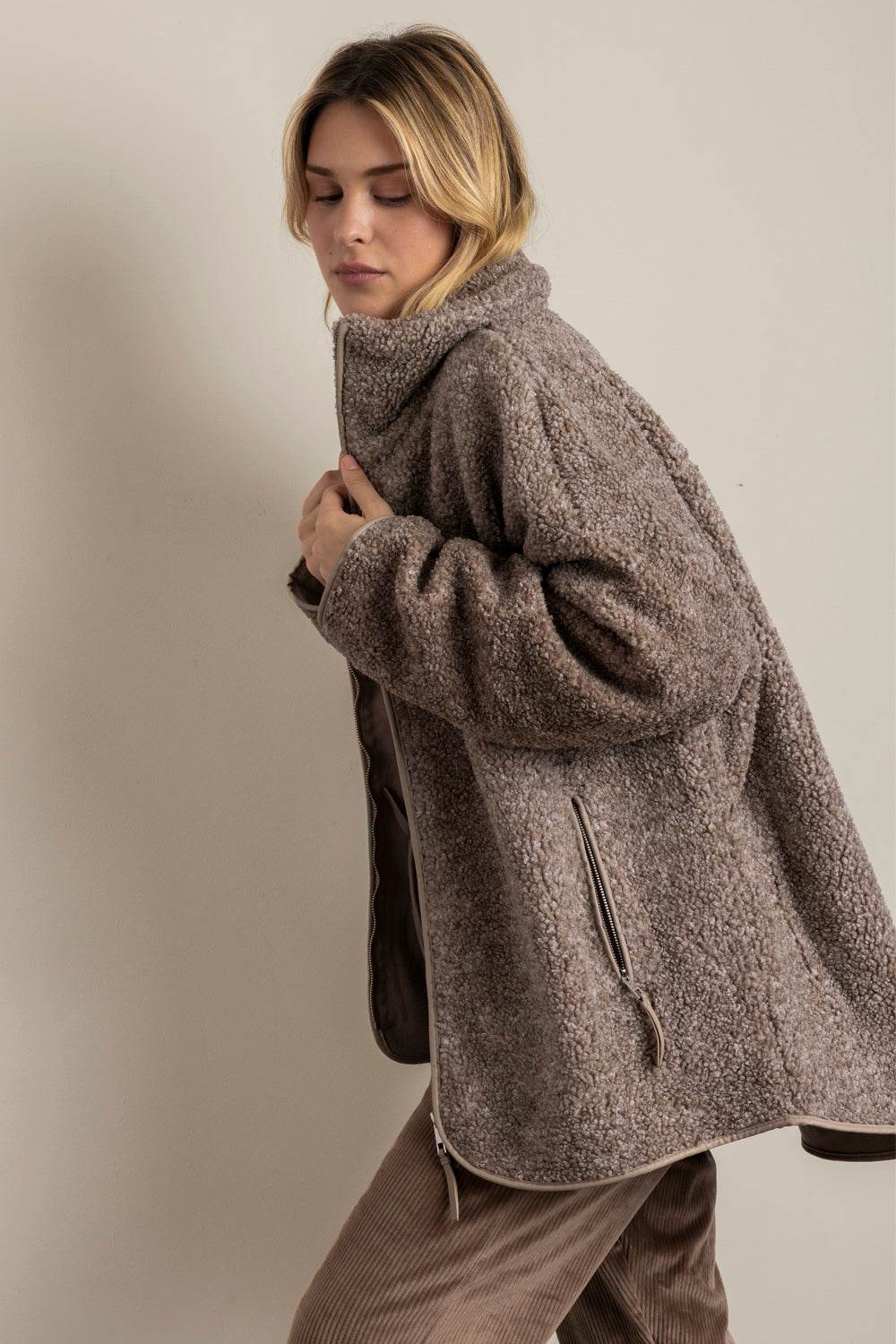 Vestaglia con zip Donna 67323 Admas - evabiancheria