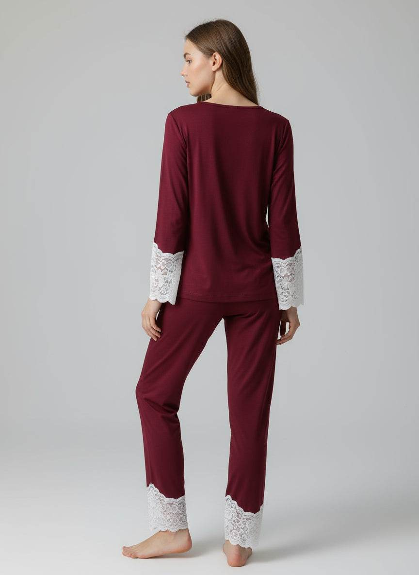 Pigiama Serafino Donna DL0160 Liu Jo Home - evabiancheria