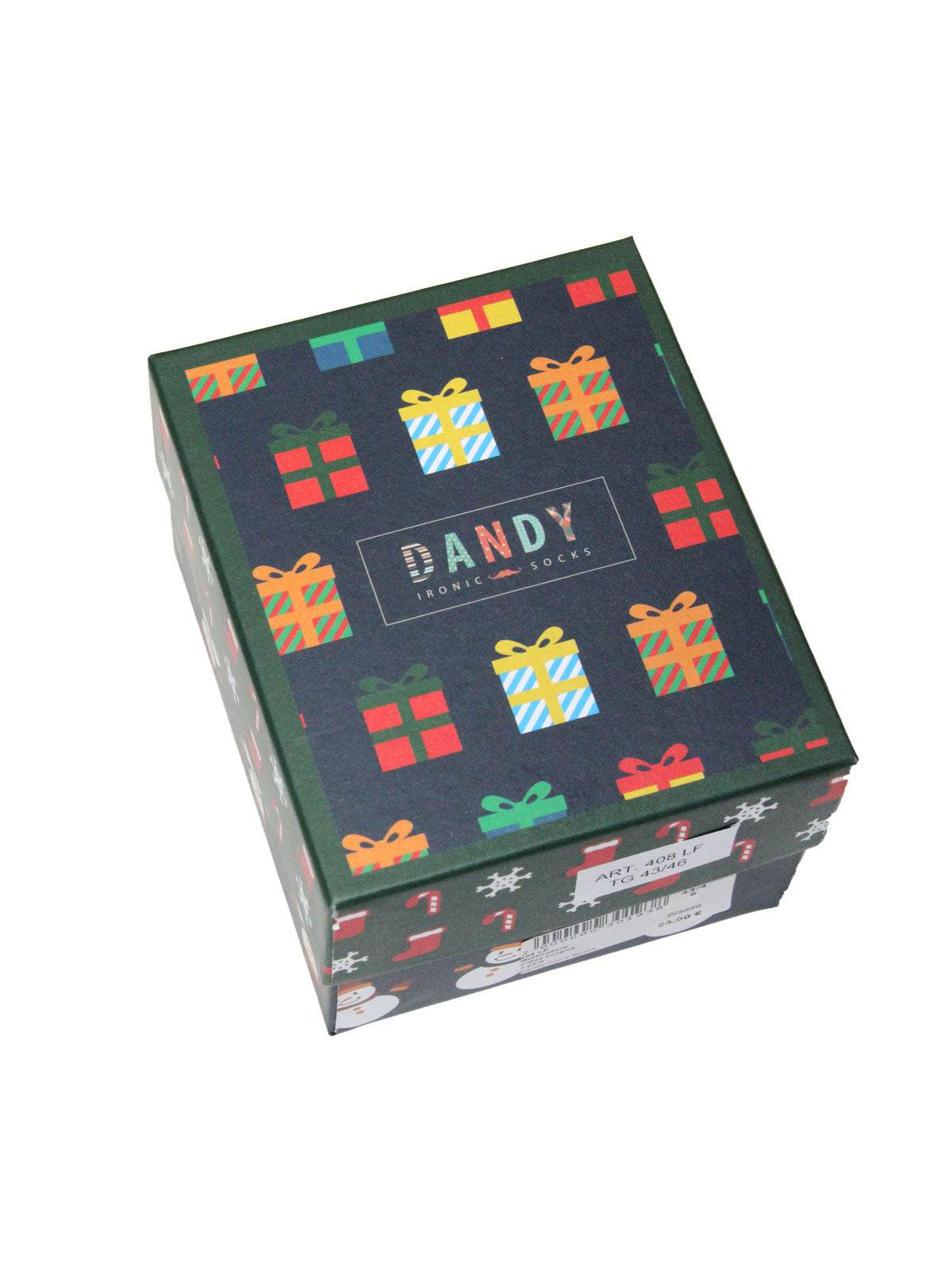 Calze lunghe 3 paia natalizi Uomo 408 LF Dandy Ironic Socks - evabiancheria