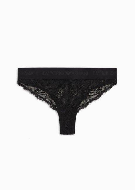 Brasiliano Pizzo Donna 4F206 162948 Emporio Armani - evabiancheria